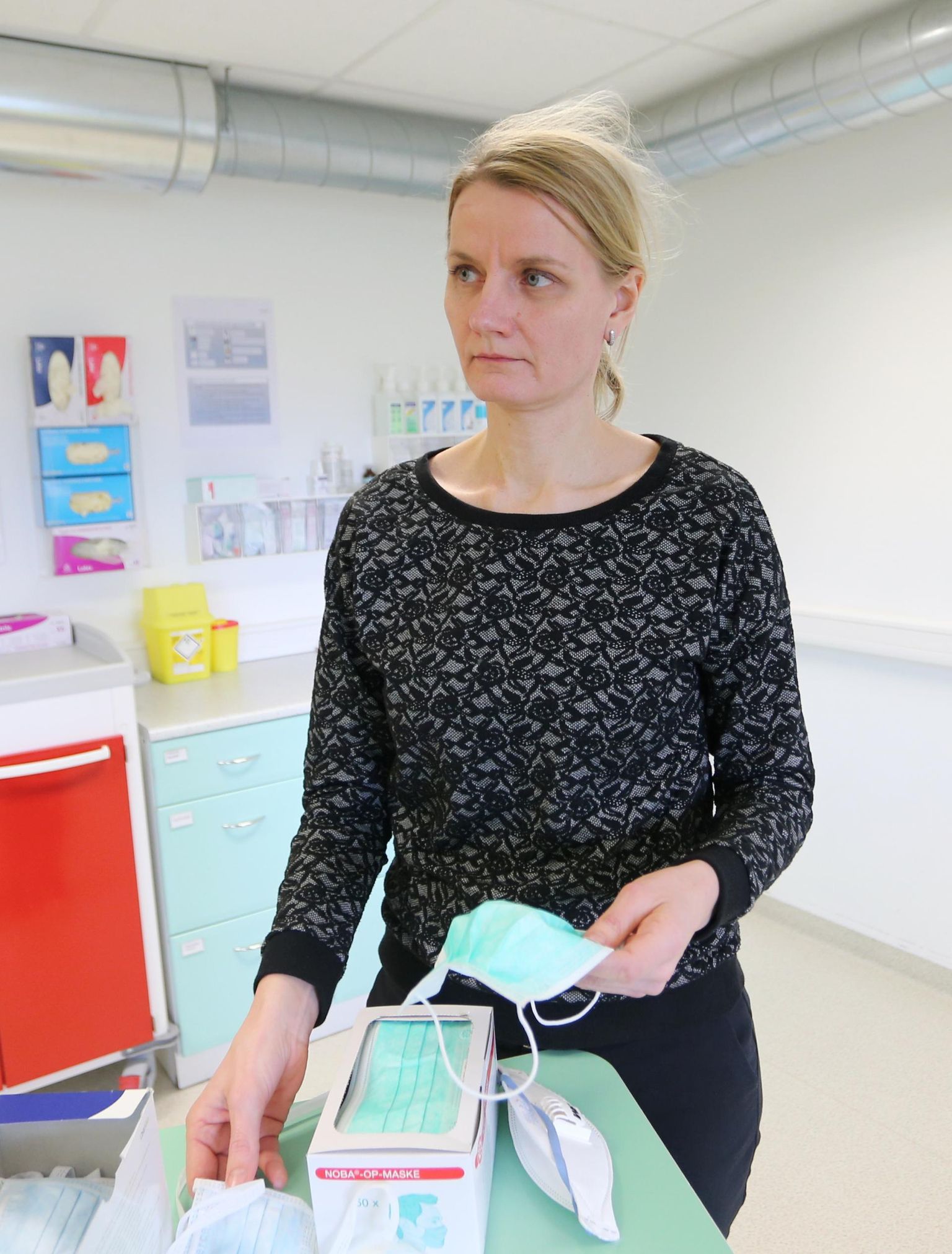 Tervishoiukõrgkooli õppejõud Marit Kiljako.