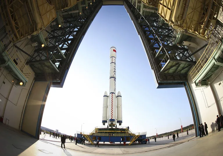 Tiangong-1 orbiidile lennutamise päev 2011. aasta septembris.