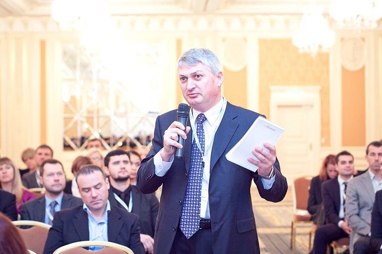 Тибор Томпа на конференции в Киеве.
