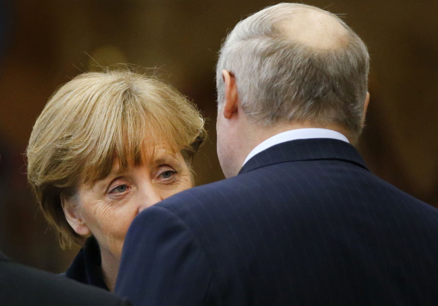 Ангела Меркель и Александр Лукашенко.
