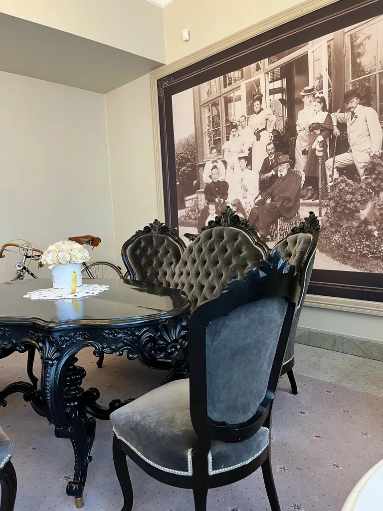 Sisekujundus vihjab villa ajaloole. FOTO: