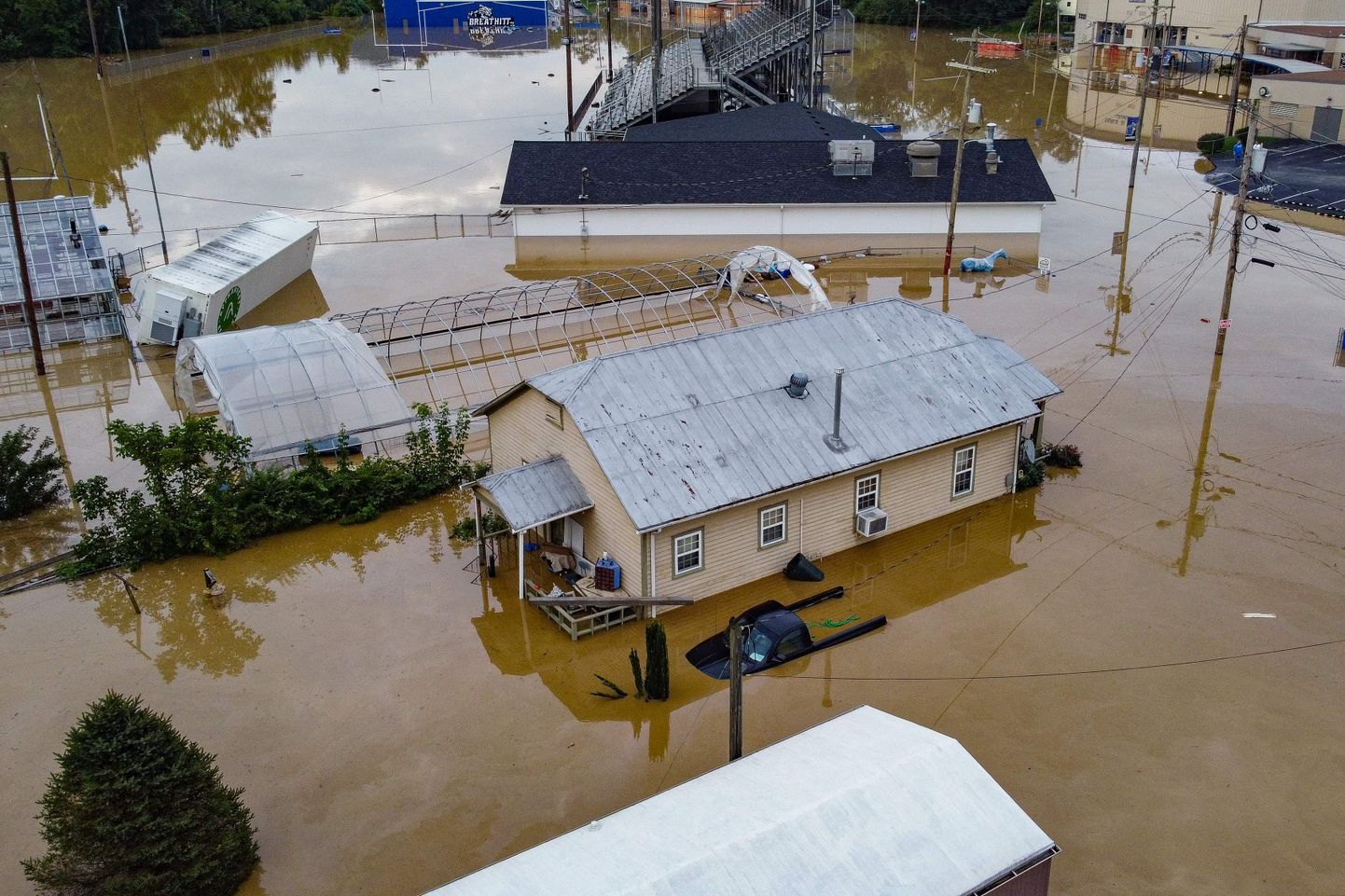 Üleujutused Kentucky osariigis.