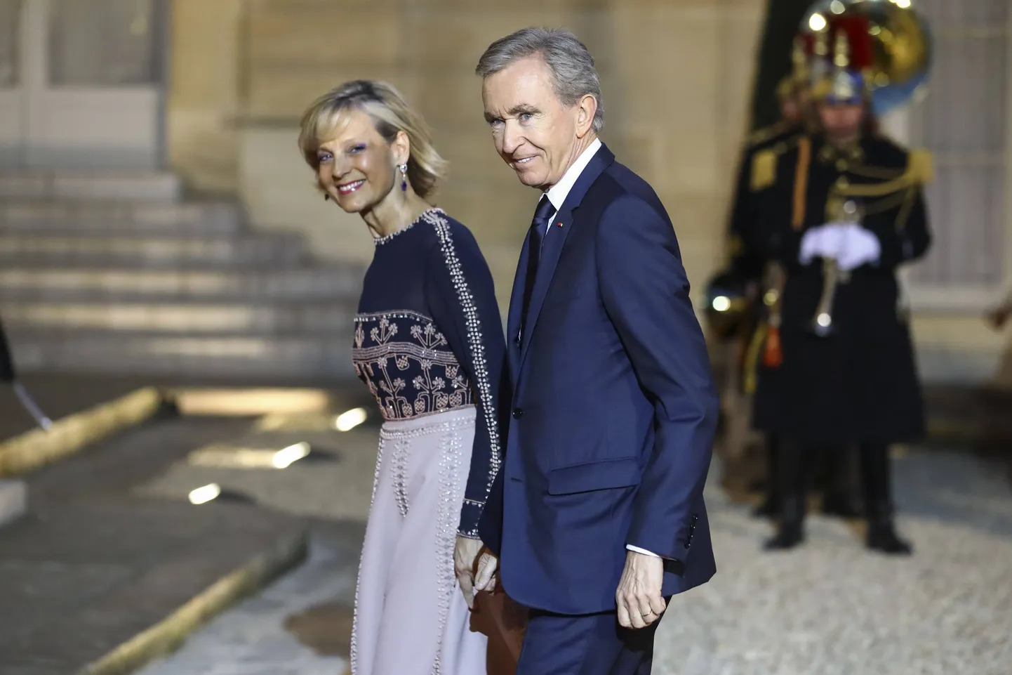 Bernard Arnault koos abikaasa Helene Mercier'ga 2019. aasta märtsis.