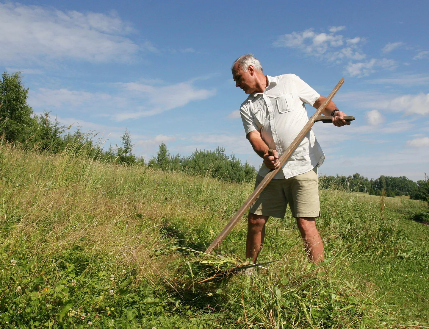 2009. aastal "Soomaa vikatimehe" tiitli võitnud Sulev Viies on seekord ise võistluste kohtunik.
