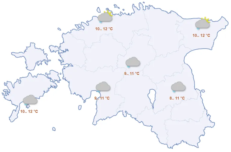 Ilm pühapäeval
