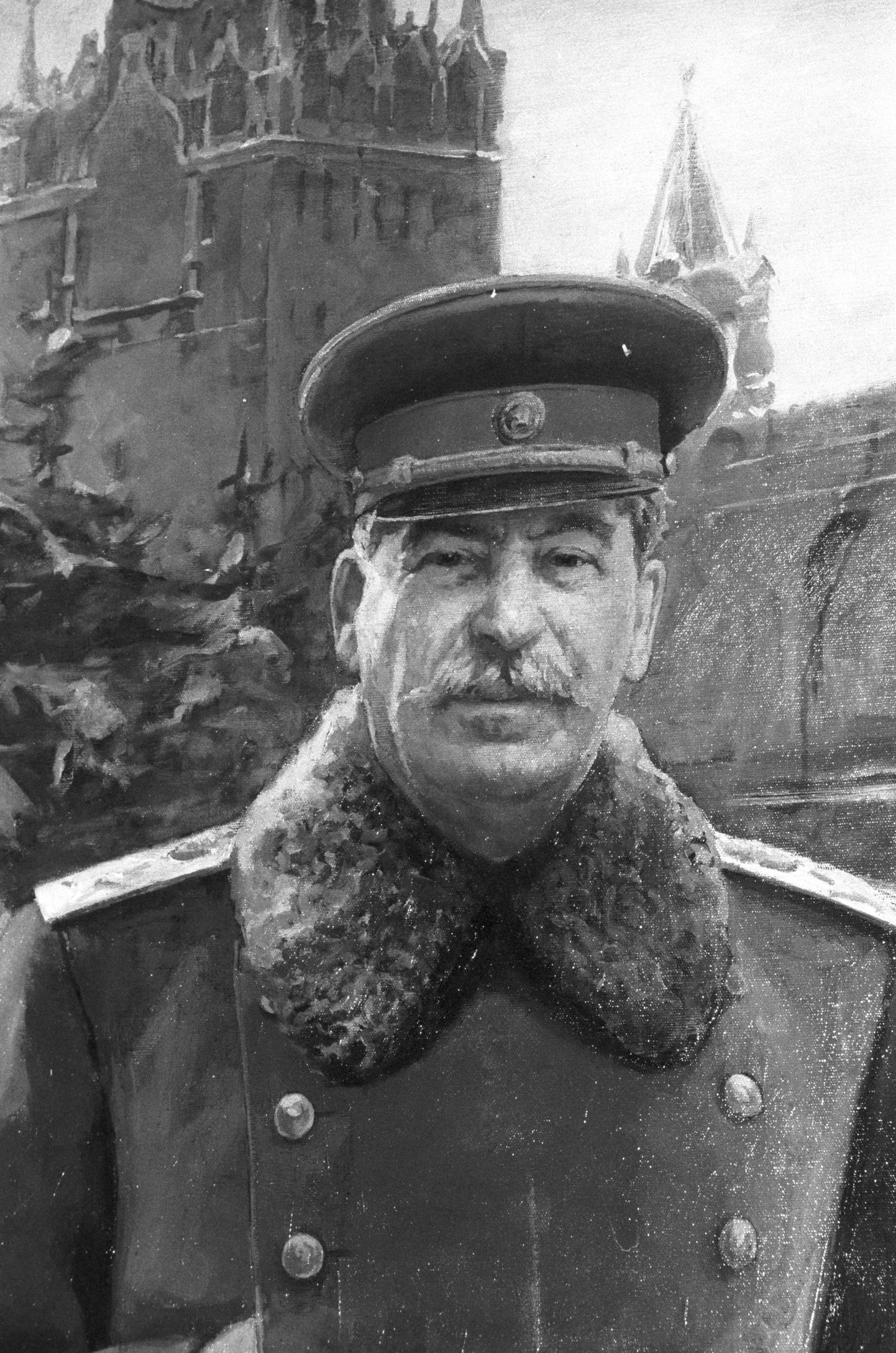 Stalin, maalitud veebruaris 1953.