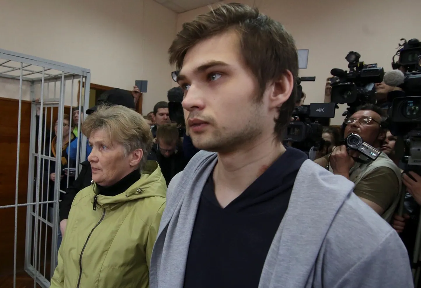 Руслан Соколовский в суде.