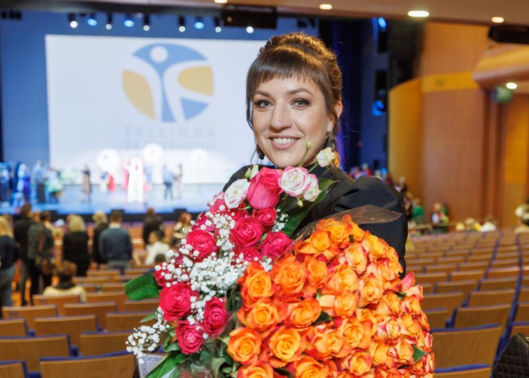 Вероника Мирианашвили, выпускной TTK 27 января 2023 года.