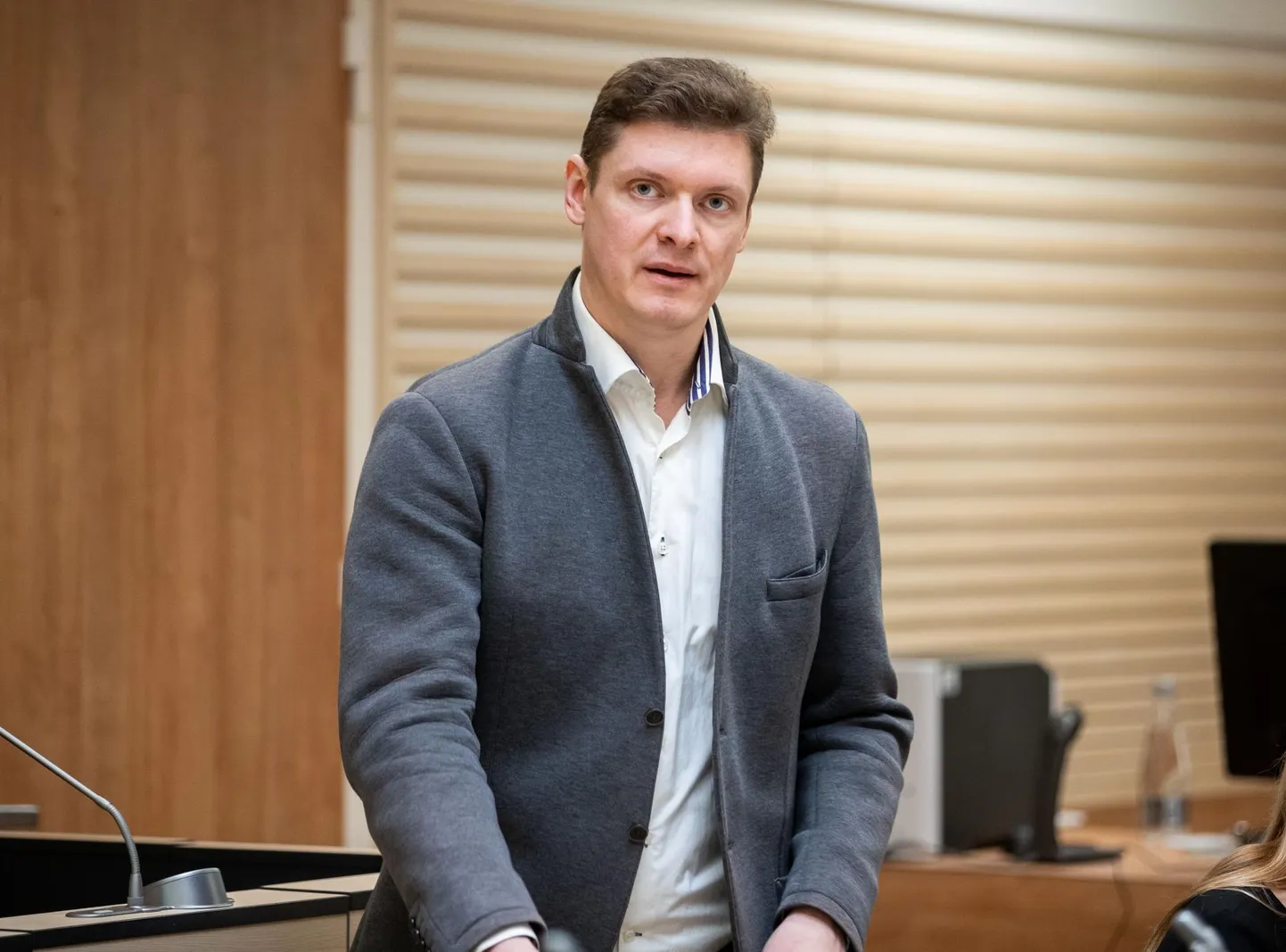 Кирилл Трипольский в суде.