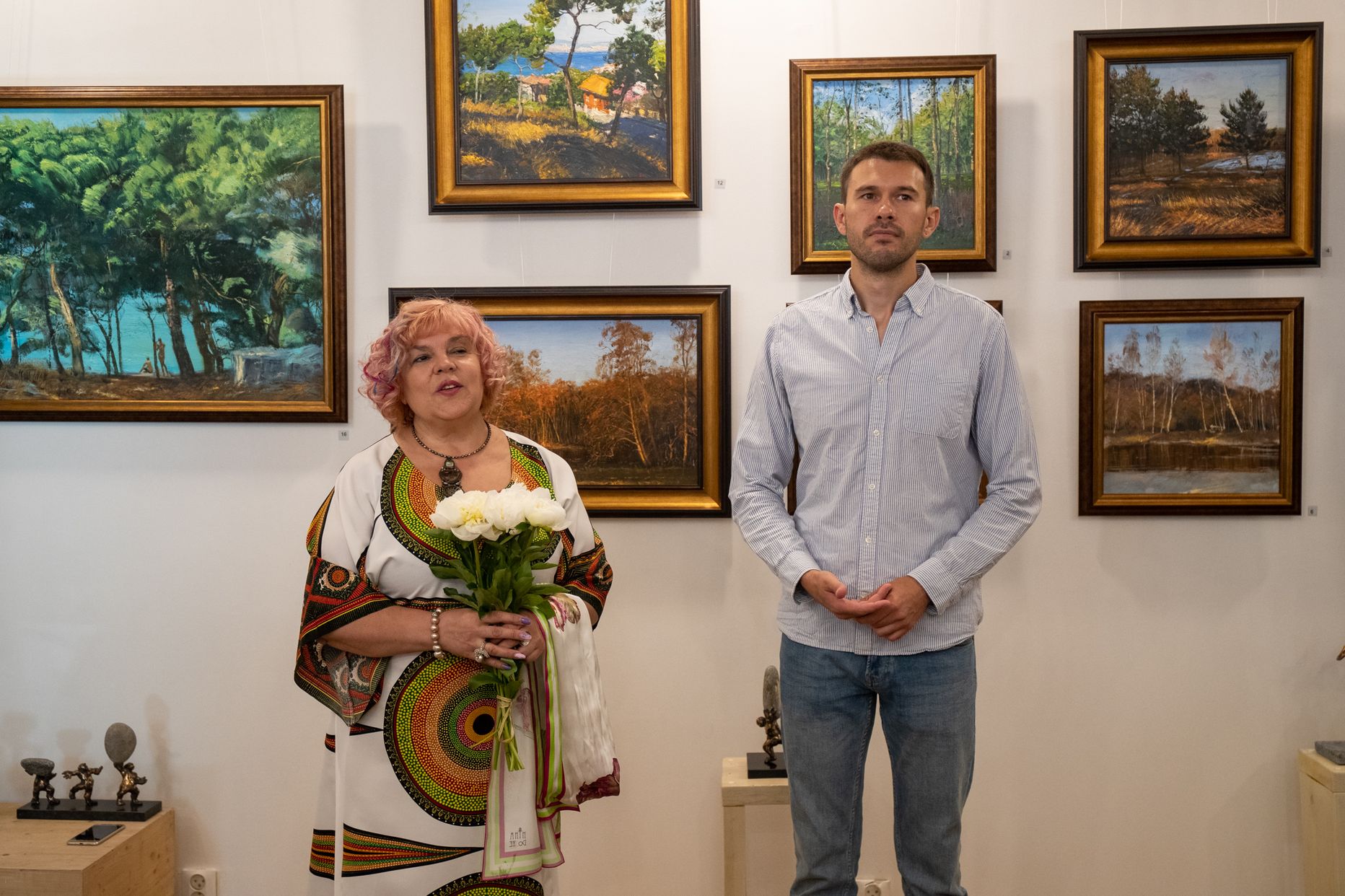 В галерее Тауно Кангро открылась выставка художника Алексея Шатунова.