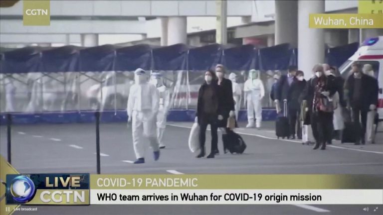 WHO uurijad jõudsid Wuhani.
