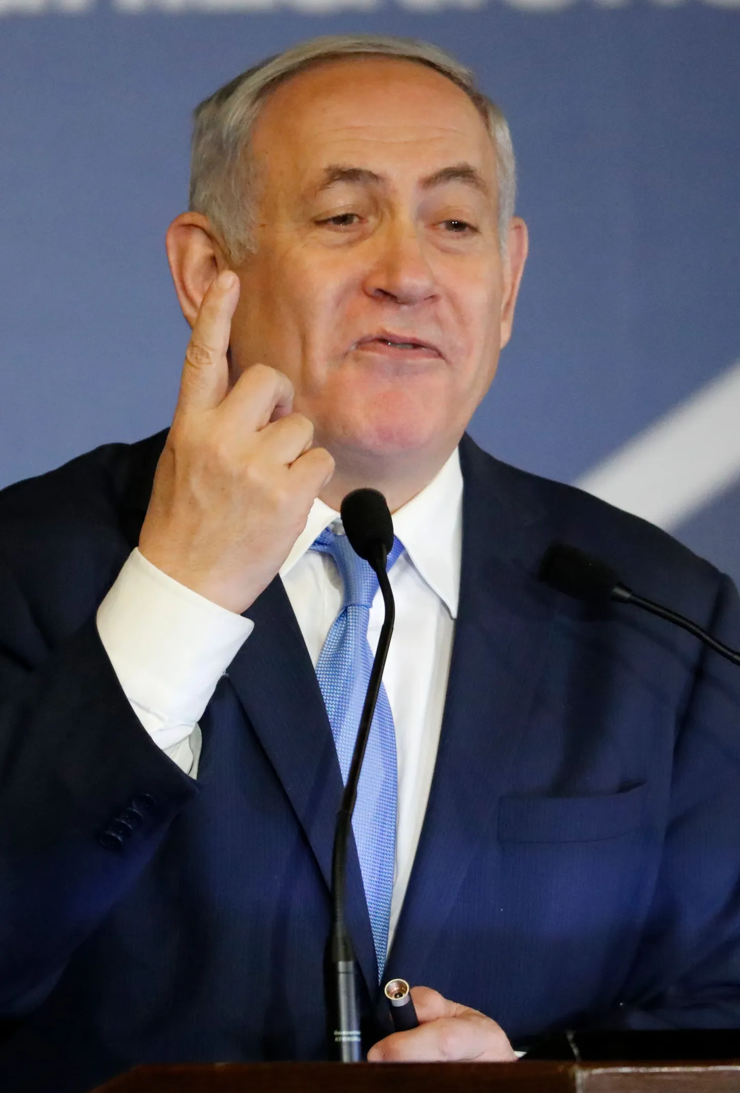 Benjamin Netanyahu.
