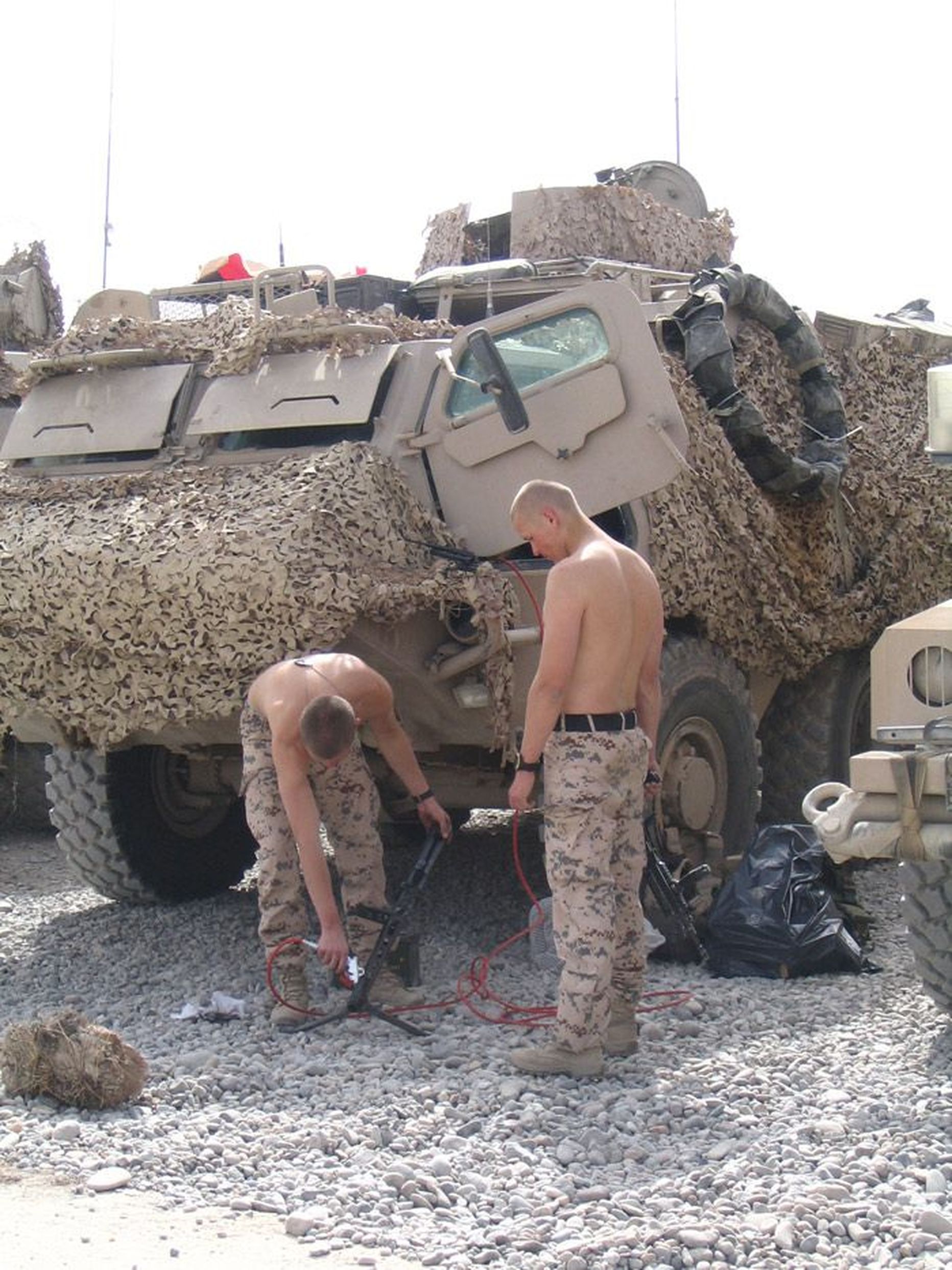 Eesti sõdurid Afganistanis. Foto on illustratiivne!