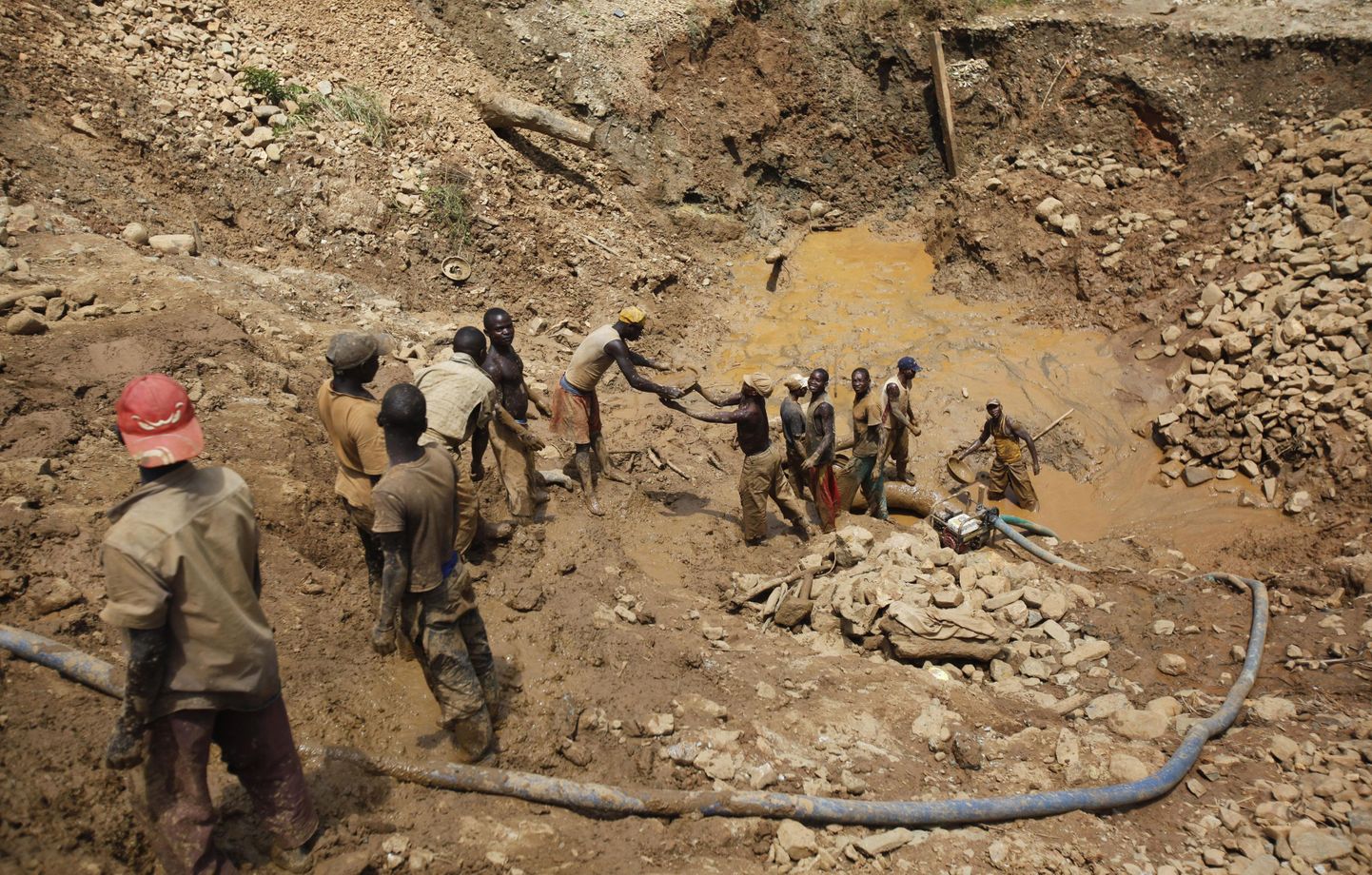 Kongo Demokraatlikus Vabariigis hukkus kaevandusõnnetuses 60 kaevurit