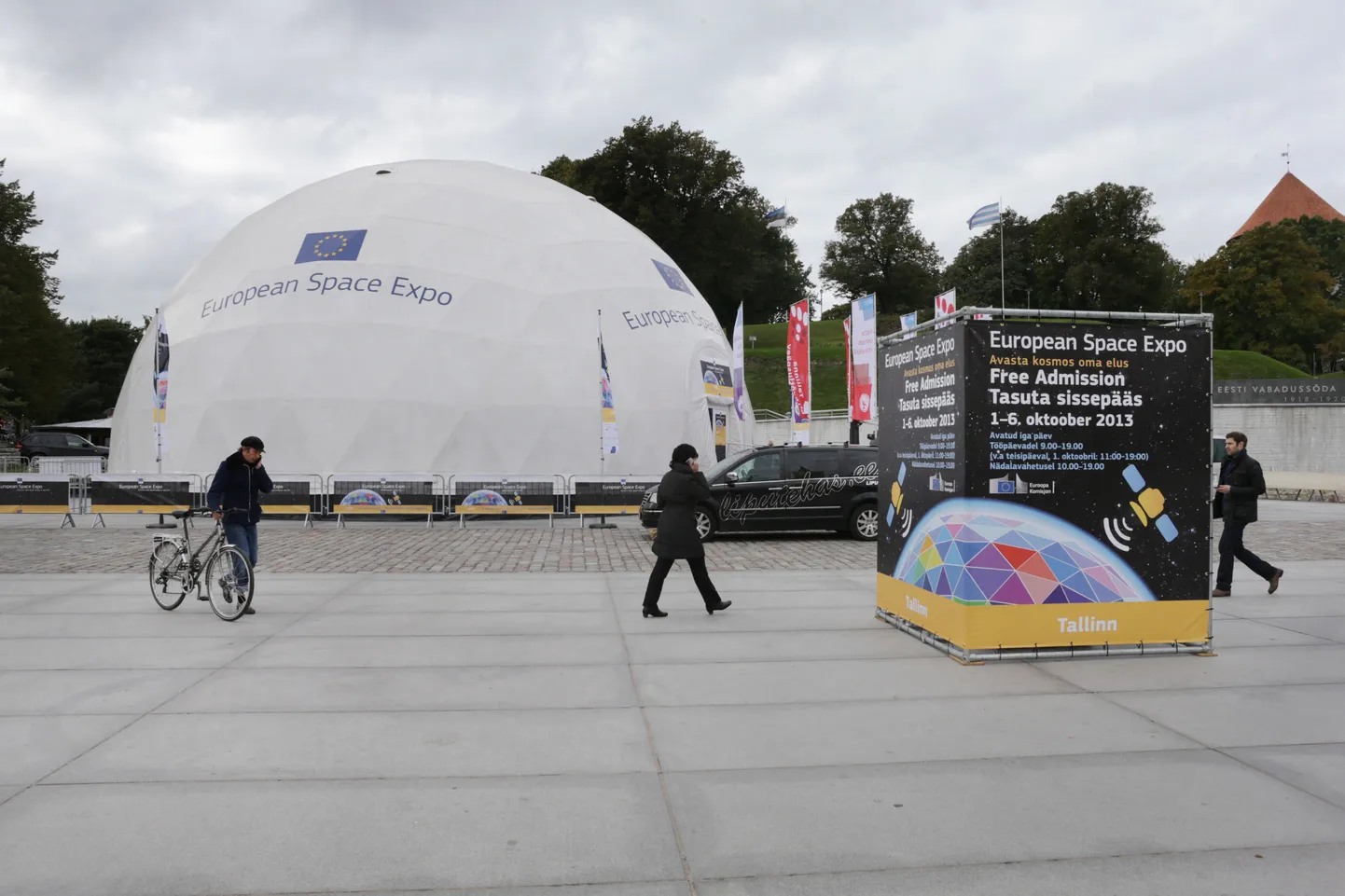 Vabaduse väljakul avatakse Euroopa kosmosenäitus.