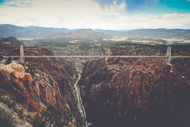 Royal Gorge sild Colorados