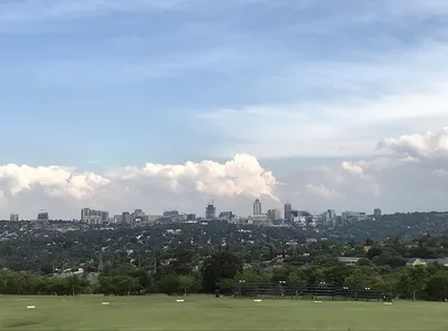 Suurlinna kohta on Johannesburg ilusalt roheline.
