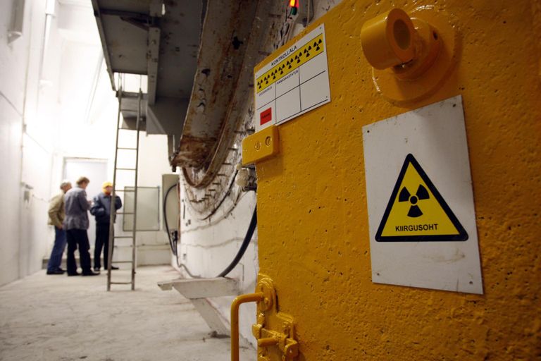 Ядерный объект в Палдиски, где находится единственное в Эстонии временное хранилище радиоактивных отходов.