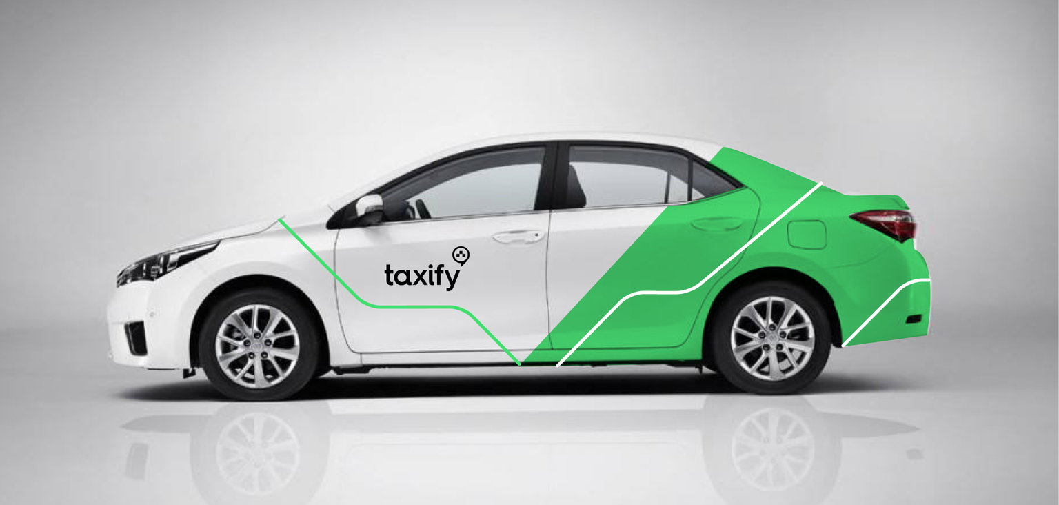 Taxify logodega taksod