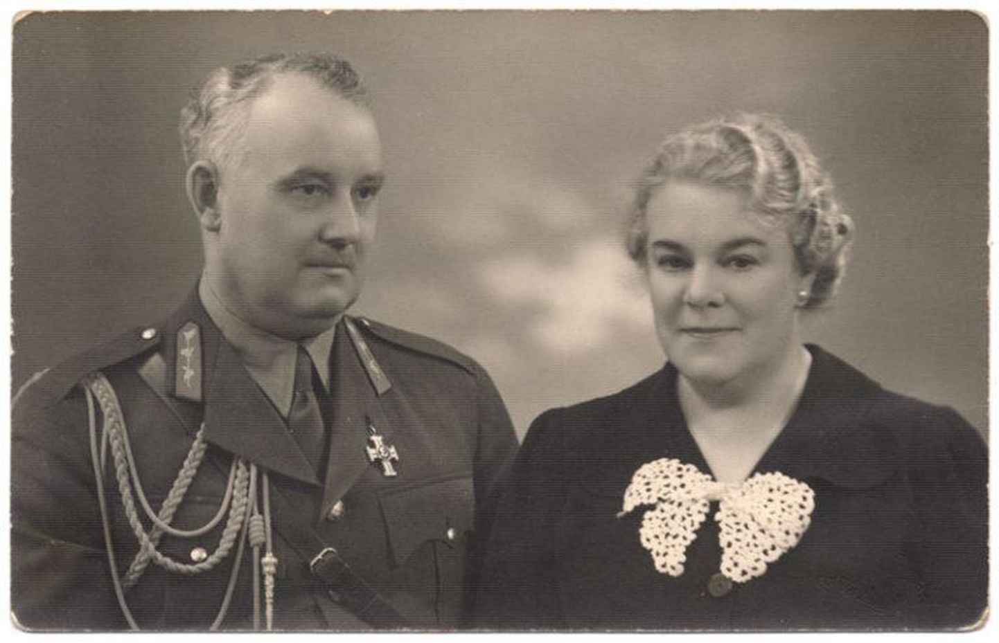 Kindral Johan Laidoner ja tema abikaasa Maria Laidoner-Kruszewska 1930. aastatel.
