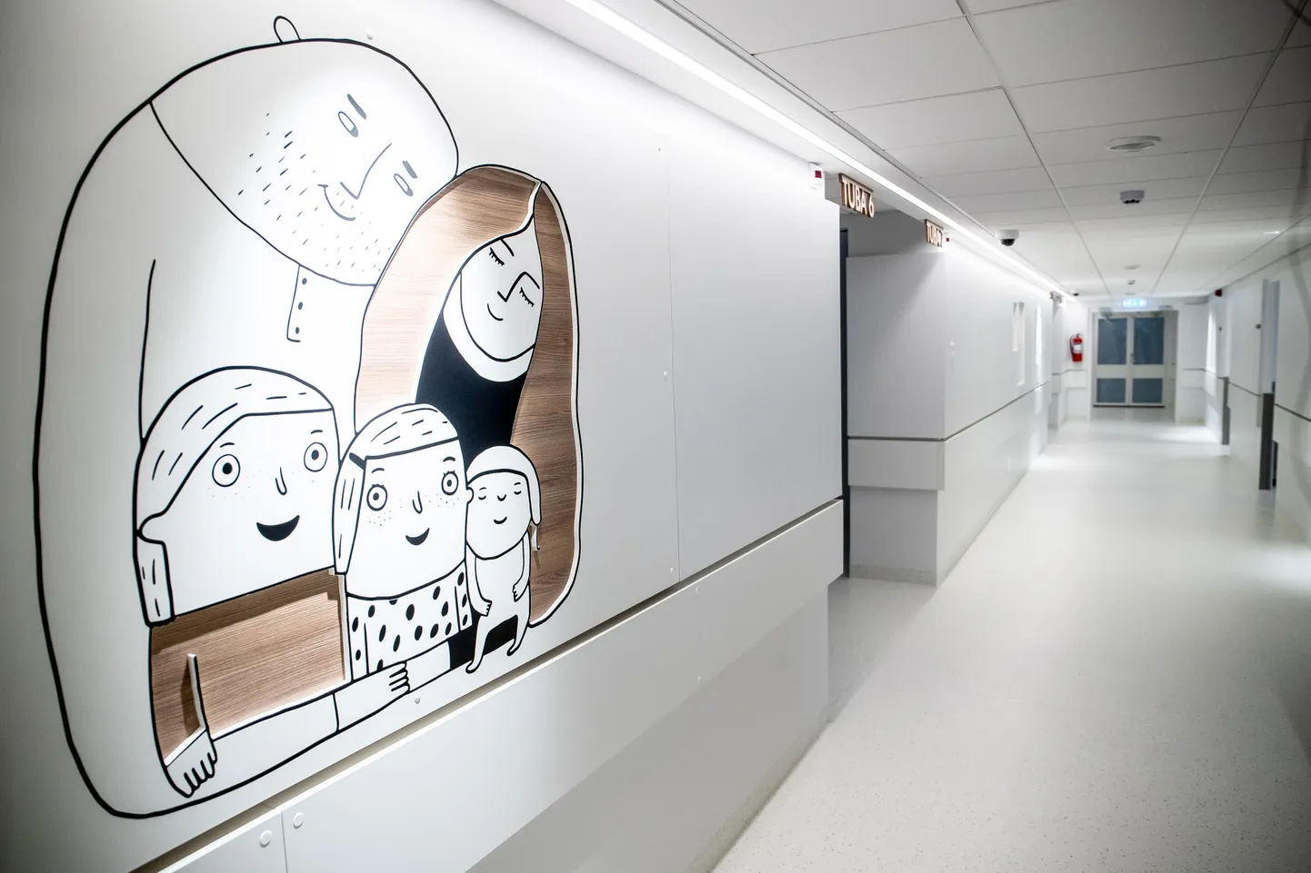 Vastsündinute osakond Tallinna Lastehaiglas. Pilt on illustratiivne.