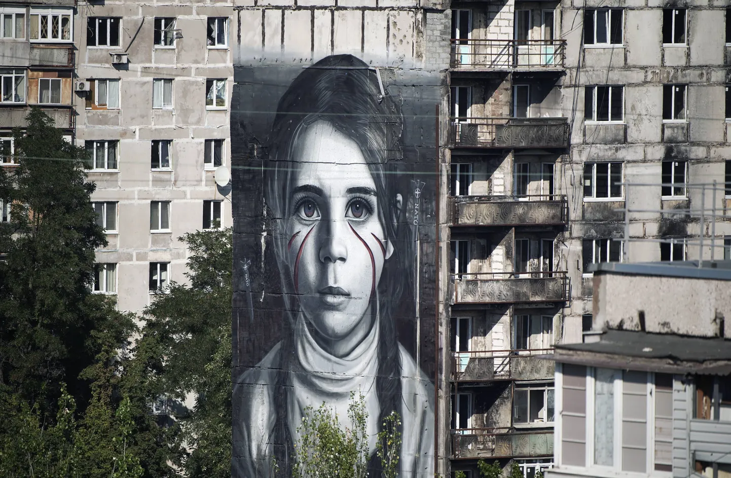 Purustatud Mariupol.