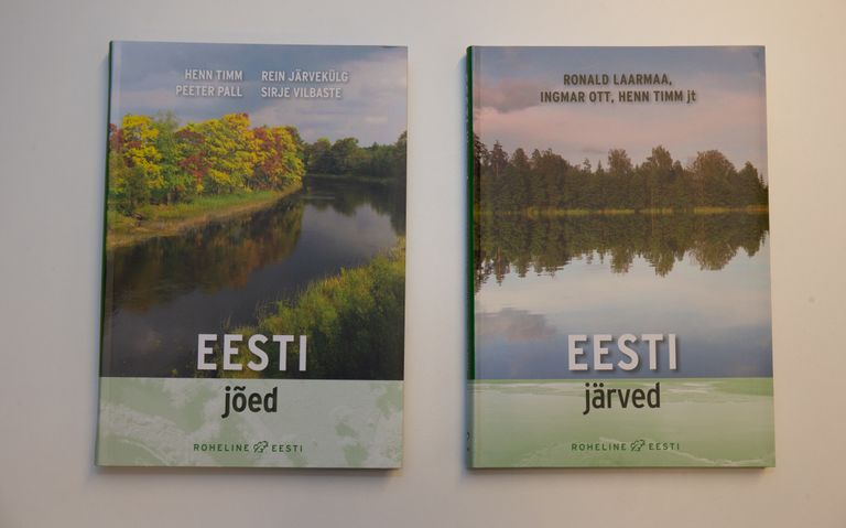 Esitlusele tuli korraga kaks raamatut sarjast «Roheline Eesti».