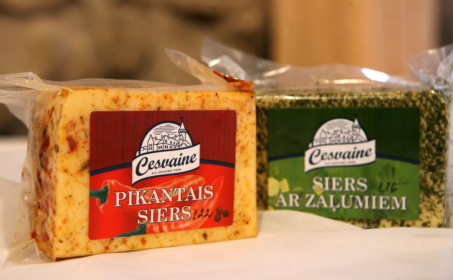 Сыры "Сesvaines piens"