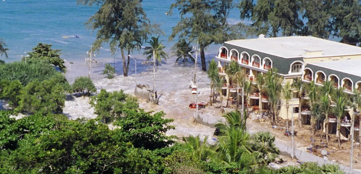 26. detsembri 2004. aasta tsunami Tais Phuketis