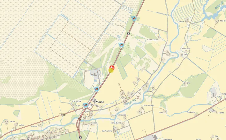 В понедельник около 13:40 на Via Baltica произошло ДТП.