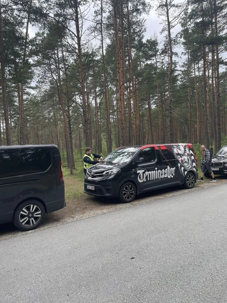 Trahvi saanud autod.