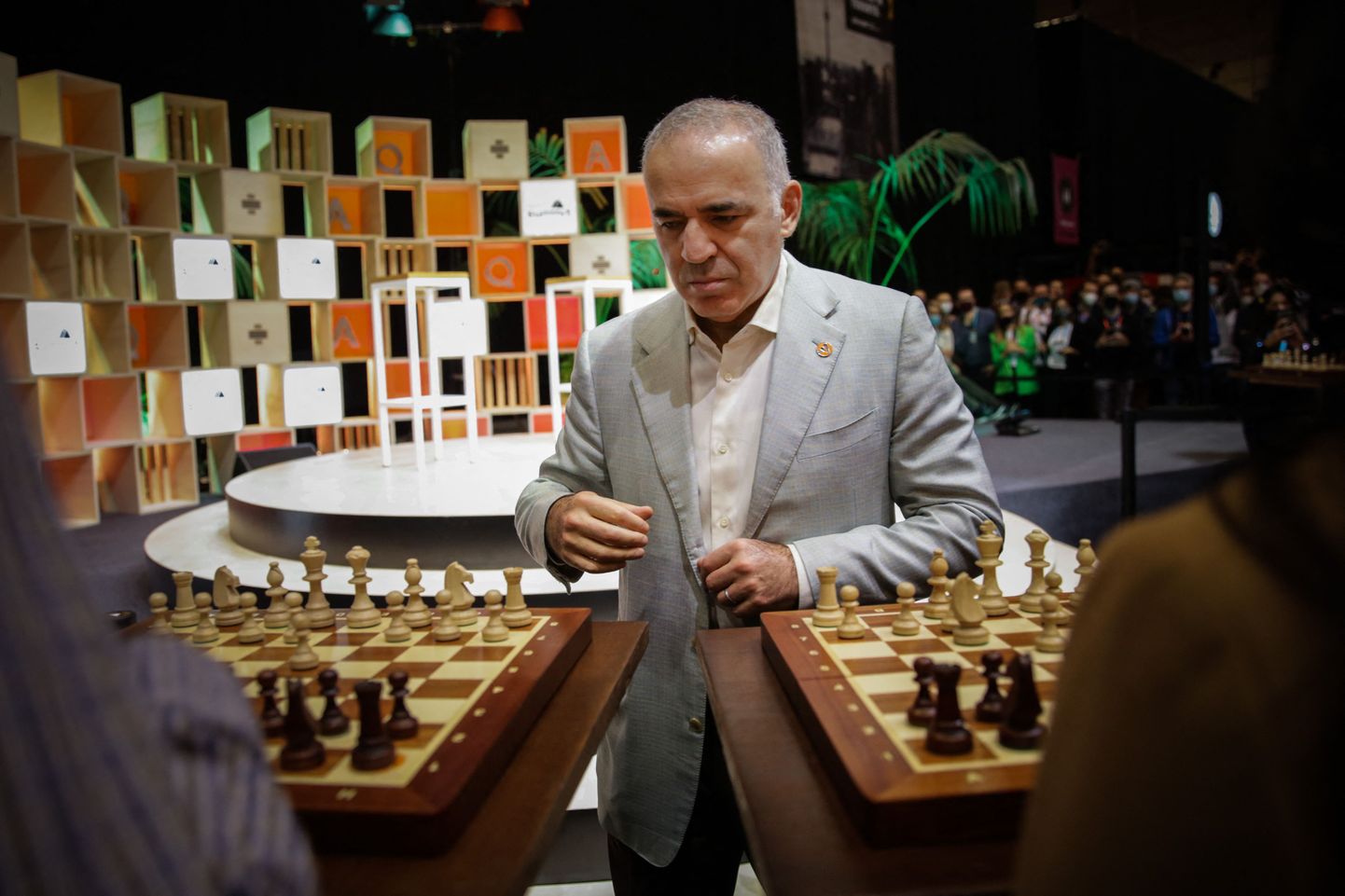 Šaha lielmeistars Garijs Kasparovs