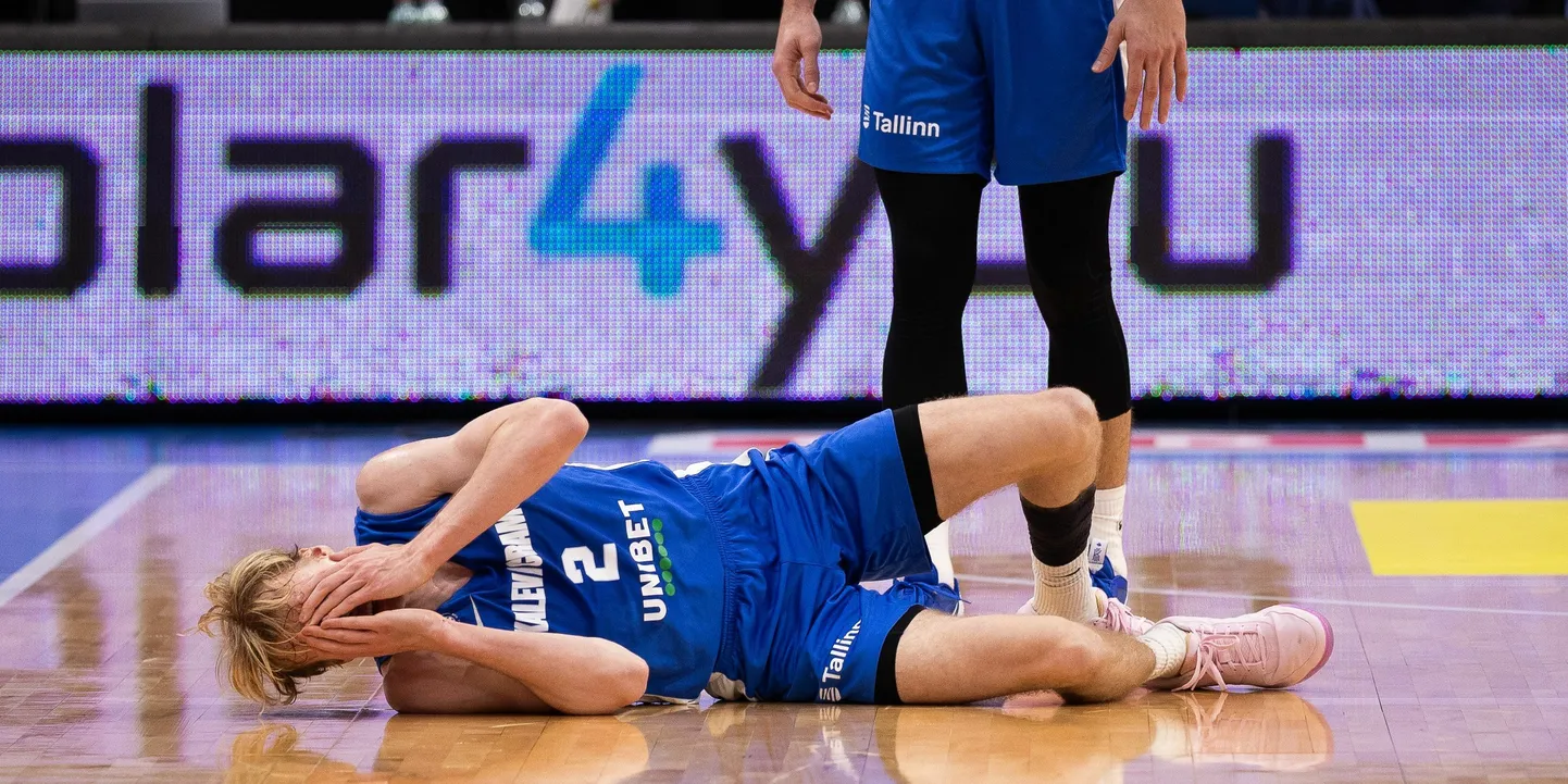 BC Kalev/Cramo mängija Kasper Suurorg vigastas kolmapäeval FIBA Europe Cupi kodumängus tõsiselt põlve.