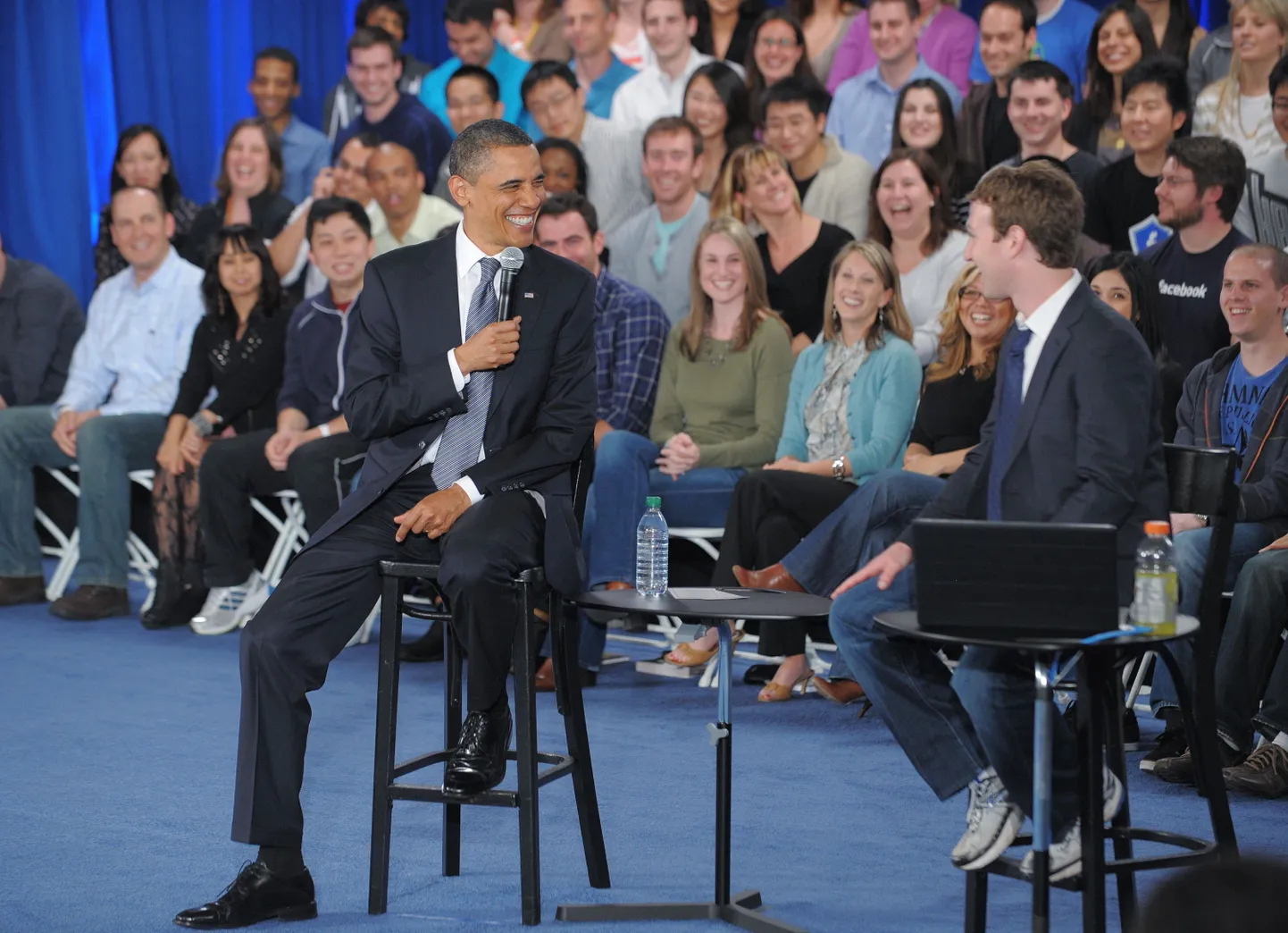 Barack Obama ja Mark Zuckerberg