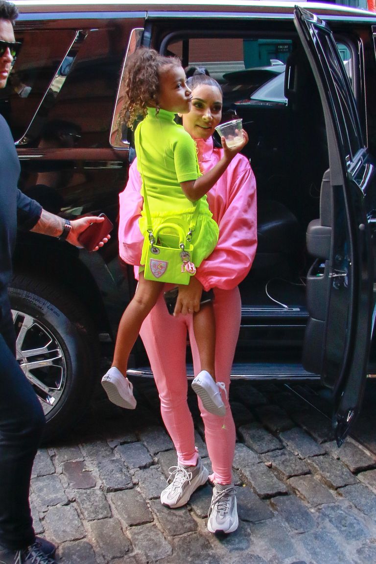 Kim Kardashian koos tütre Northiga New Yorgis.