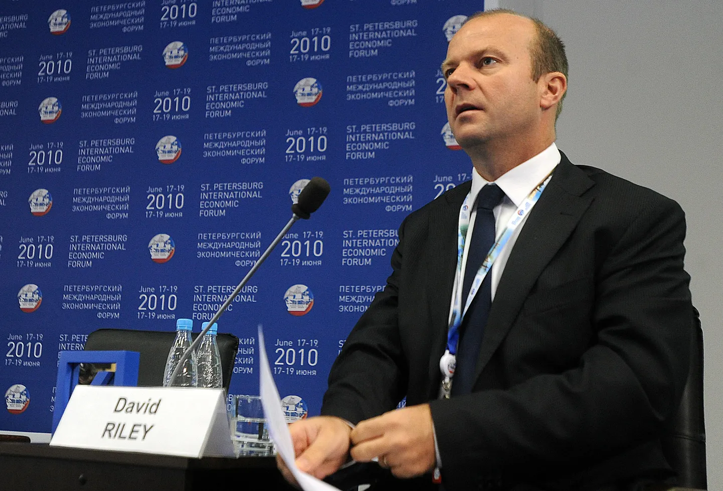 Reitinguagentuuri Fitch tegevjuht David Riley.