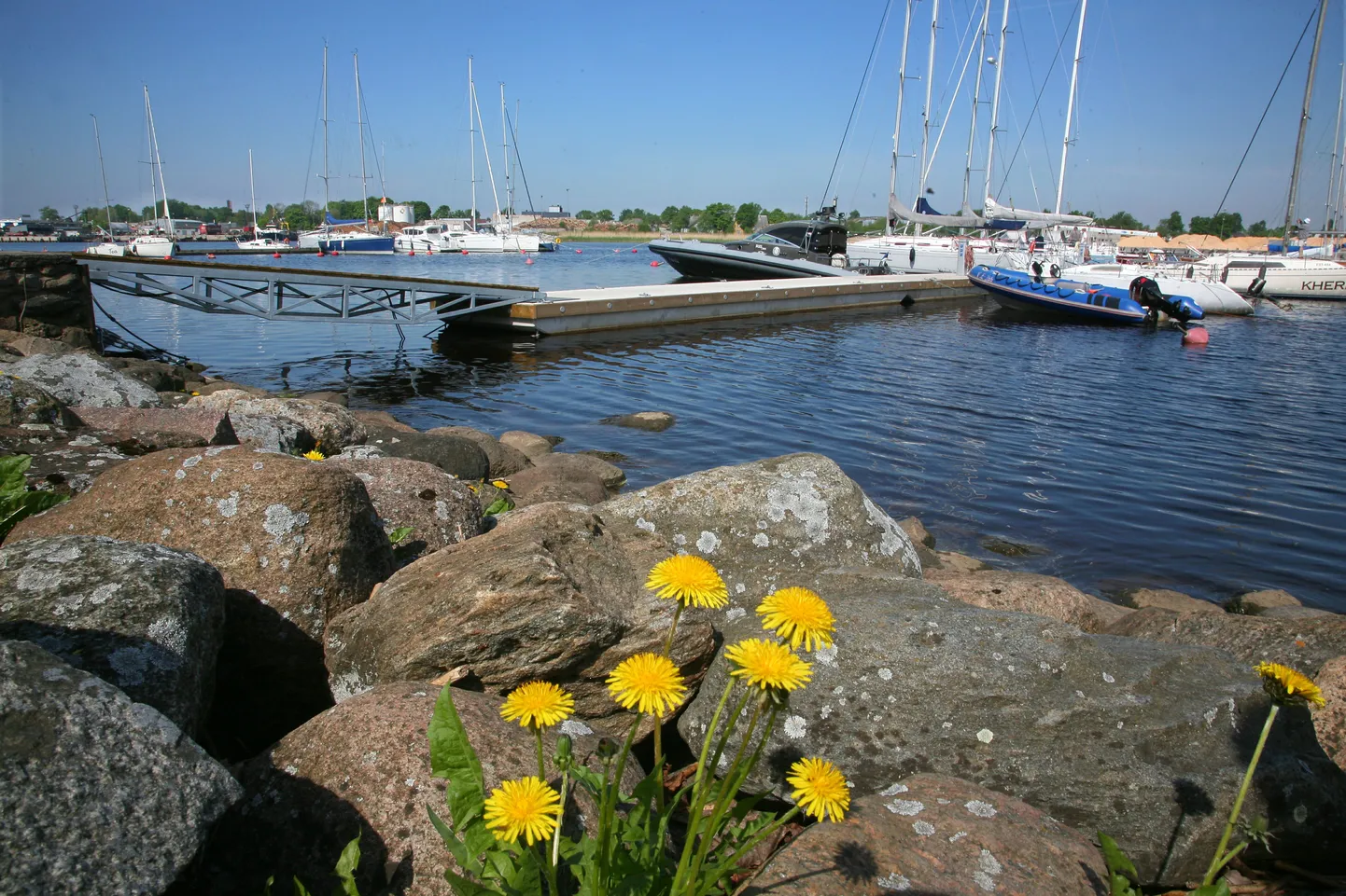 Pärnu jahisadam. Foto on illustreeriv.