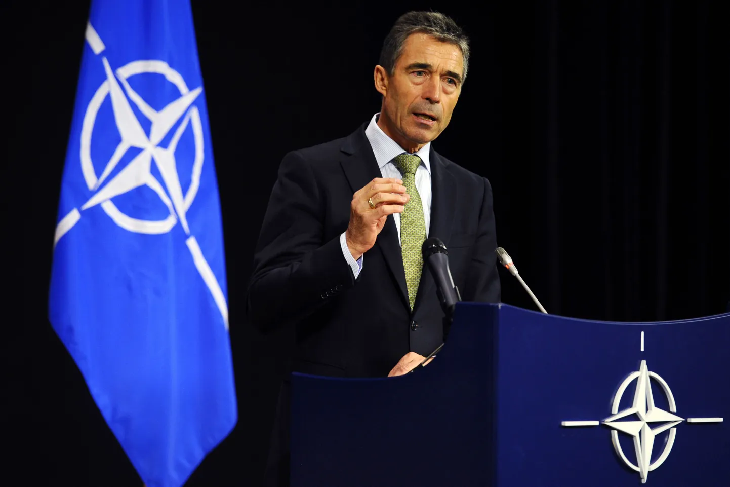 NATO peasekretär Anders Fogh Rasmussen.