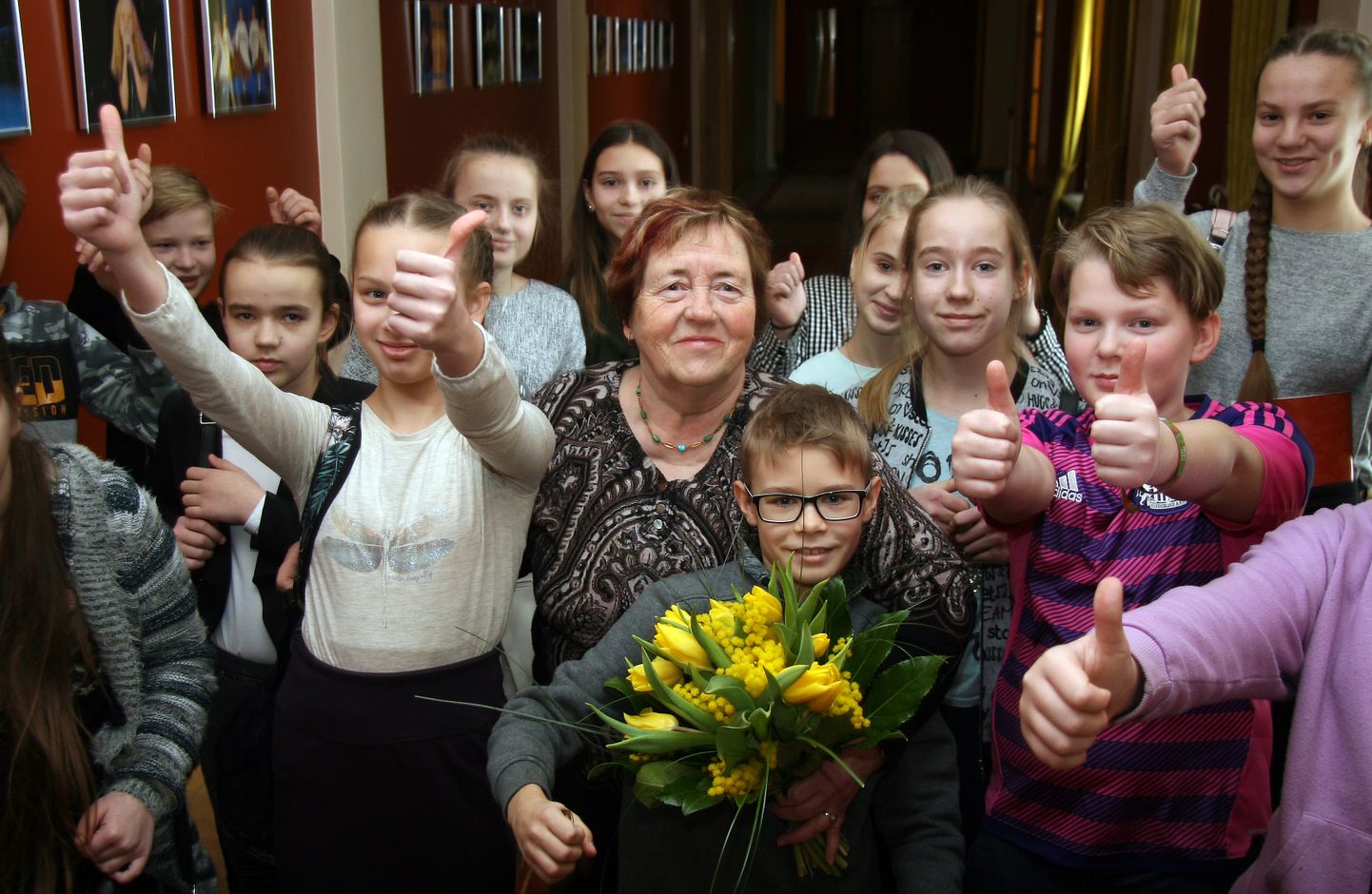 Virve Osila kuulis tema luuletuste sõnadele Kadri Voorandi poolt tehtud laulu esimest korda tänavu veebruaris Kohtla-Järvel toimunud lastekooride proovis.