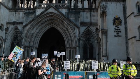 Londoni kohus otsustab Assange´i väljaandmise USAle