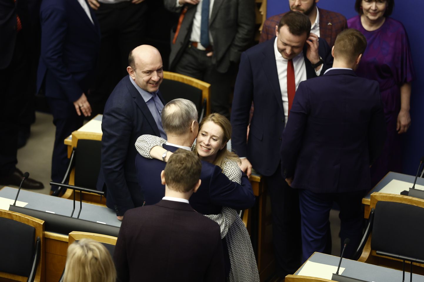 The Estonian parliament on Wednesday decided to give prime minister candidate Kaja Kallas the authority to form a government.