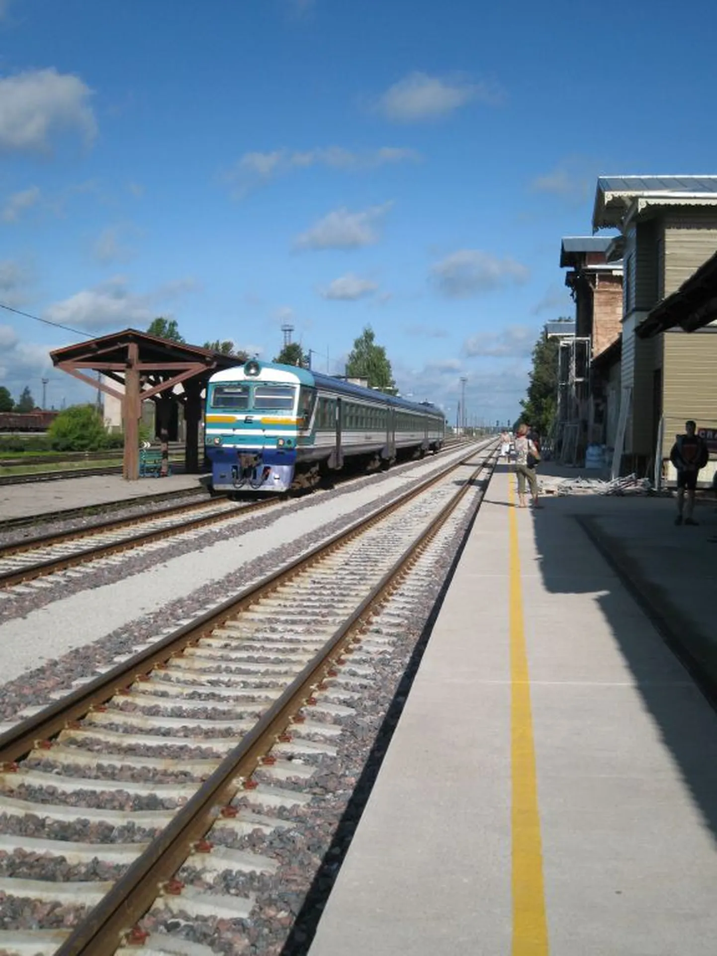 Raudteeremondi venimise tõttu ei pääse reisirongid Tartust tänavu enam Valka..