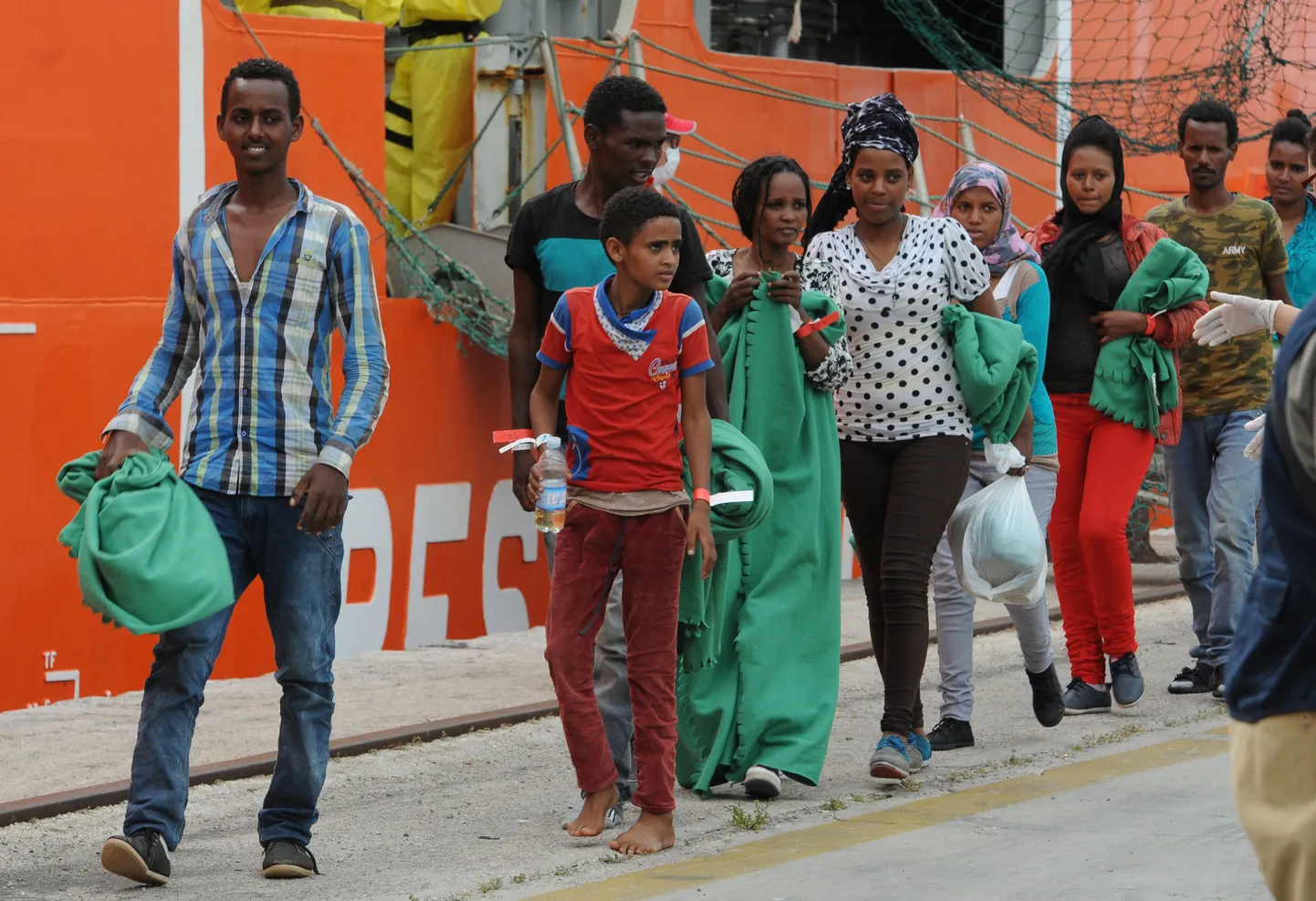 Immigrandid Itaalias Palermos