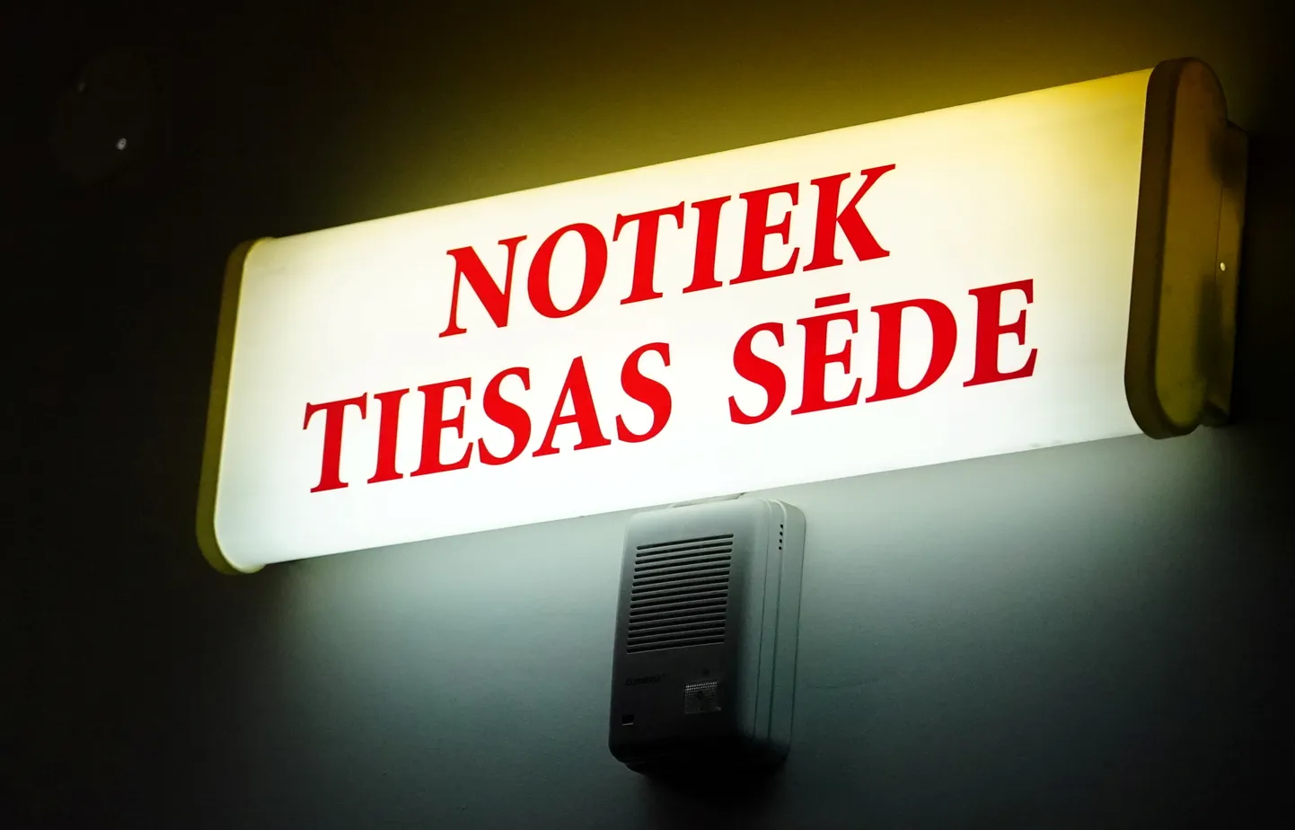 Tiesas sēde. Ilustratīvs foto