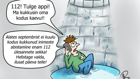 NÄDALA KARIKATUUR ⟩ Kodus kukkuda enam ei tasu