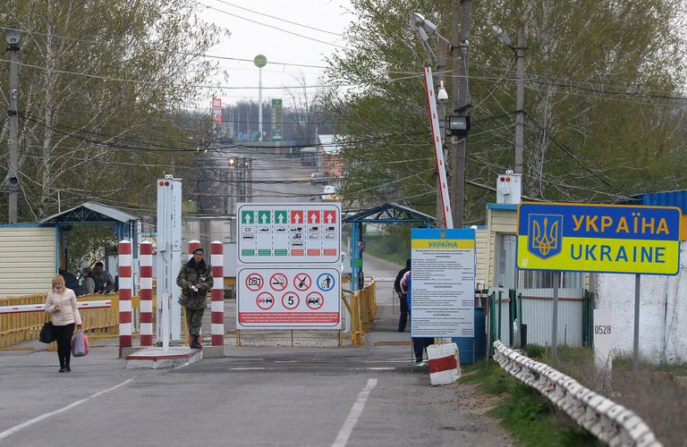 Kutšurgani-Pervomaiski Ukraina-Moldova piiripunkt. / Scanpix