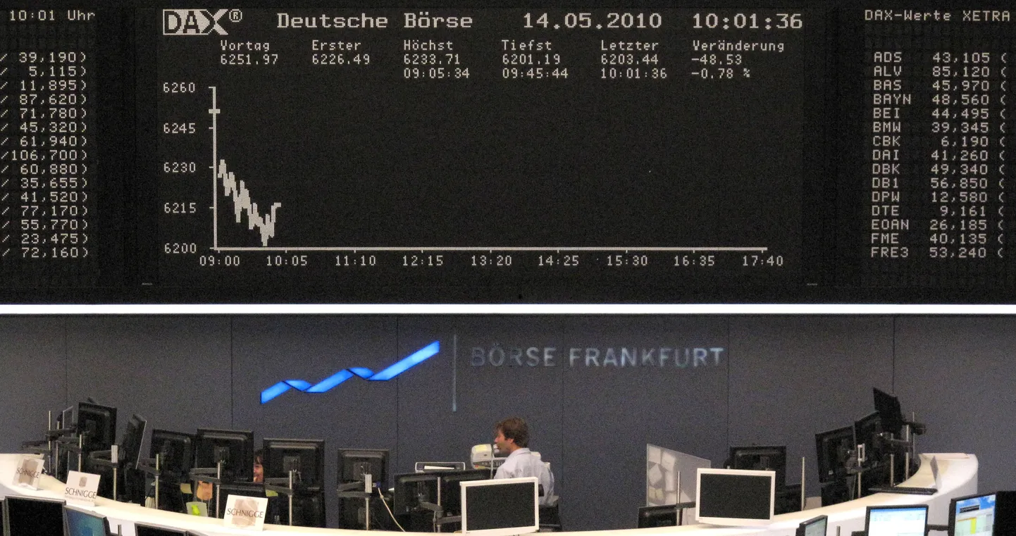 Frankfurdi börs.