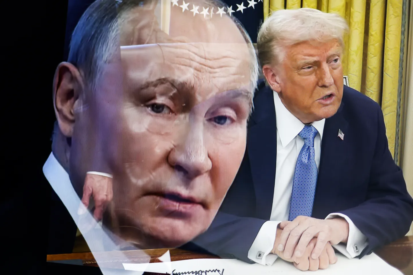 Venemaa president Vladimir Putin ja USA president Donald Trump.