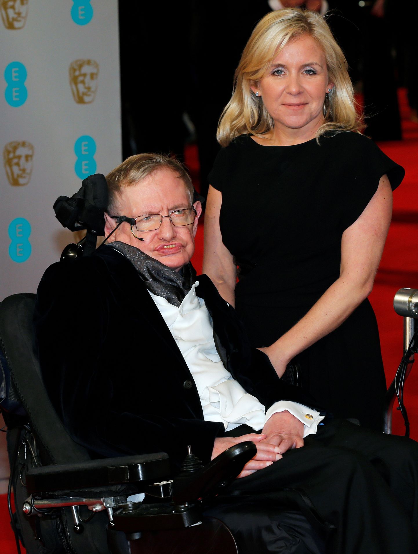 Stephen Hawking ja tema tütar Lucy Hawking.