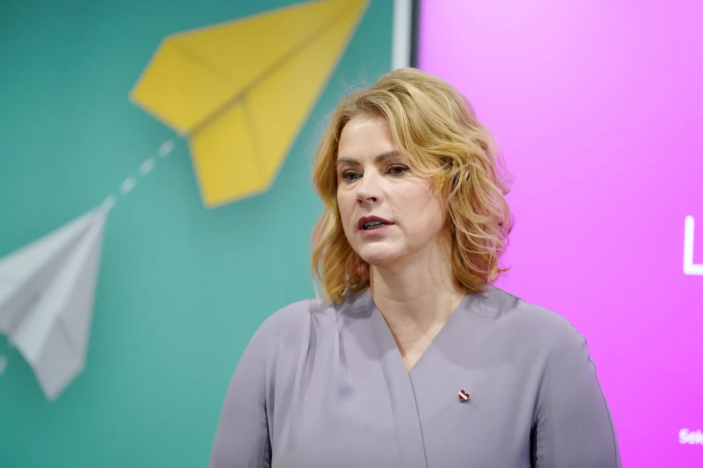 Ministru prezidente Evika Siliņa.